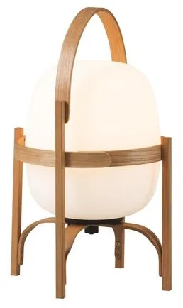 Santa & Cole Cestita Batería Bærbar Lampe Hvit Plast