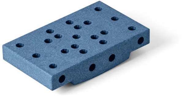 Block Base Deep Blue