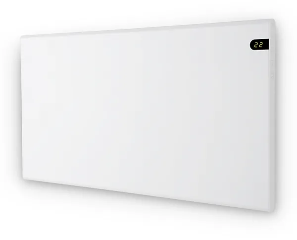 Adax Neo Panel elektrisk radiator 1200W 400V, 370x934x80mm, Hvit