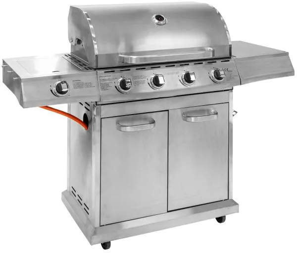 Heatus Premium gassgrill 4 og bluss 158,5x61x120cm