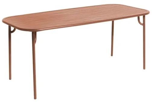 Petite Friture WEEK-END Rektangulært Bord Terrakotta