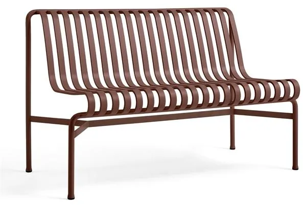 HAY Palissade Dining Benk Iron Red