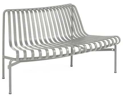 HAY Palissade Park Dining Benk Out 1 stk. inkl. monteringssett Ikke frittstående Sky Grå