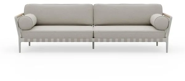 Vipp 720 Open-Air 3-seters utendørs sofa lysegrå