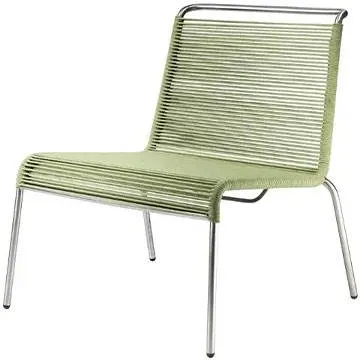 FDB Møbler M20L Teglgård tauestol lounge - Grønn