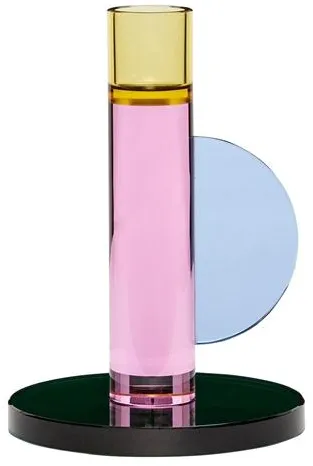 Hübsch Astro Lysestake Rosa