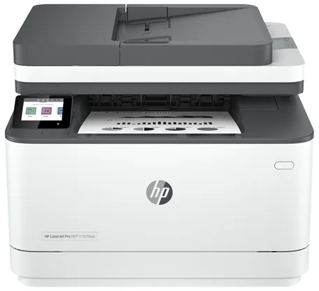 HP LaserJet Pro MFP 3102fdwe Mono Laser Alt-i-ett-laserskriver Multifunksjon med faks - Monokrom - Laser