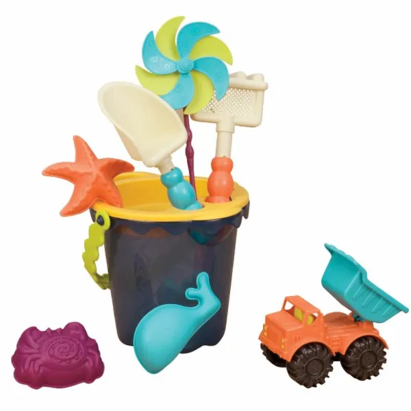 Sands Ahoy - Bøttesett - Blå