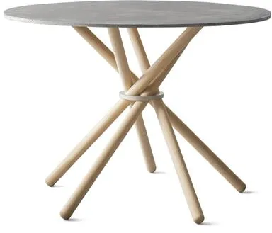 Eberhart Hector 105 Spisebord Lys Betong/Lyst Eiketre