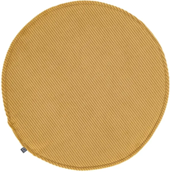 Sora, Spisestuestol setepute, sennep, H2,5x35x35 cm